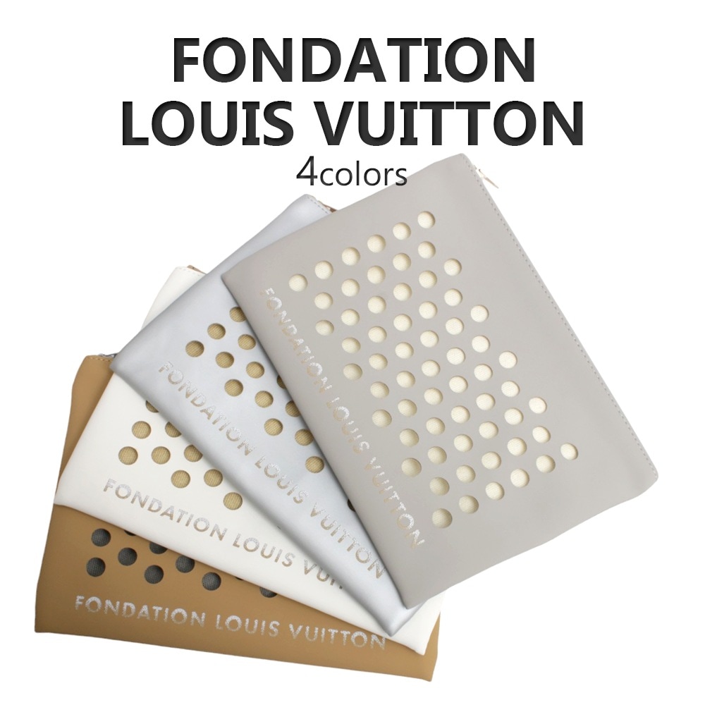 フォンダシオン ルイヴィトン FONDATION LOUIS VUITTON クラッチバッグ ブランド ポーチ インナーバッグ 小物入れ