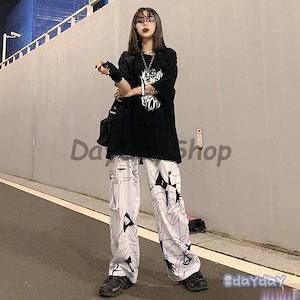 韓国ファッションパンツ原宿風ヒップホップ運動パンツメンズレディース原宿ズボンダンスウェアHIPHOPステージ公演服ゆったりストリート