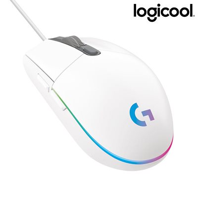 ロジクール G203 LIGHTSYNCゲーミング マウス G203-WH ホワイト