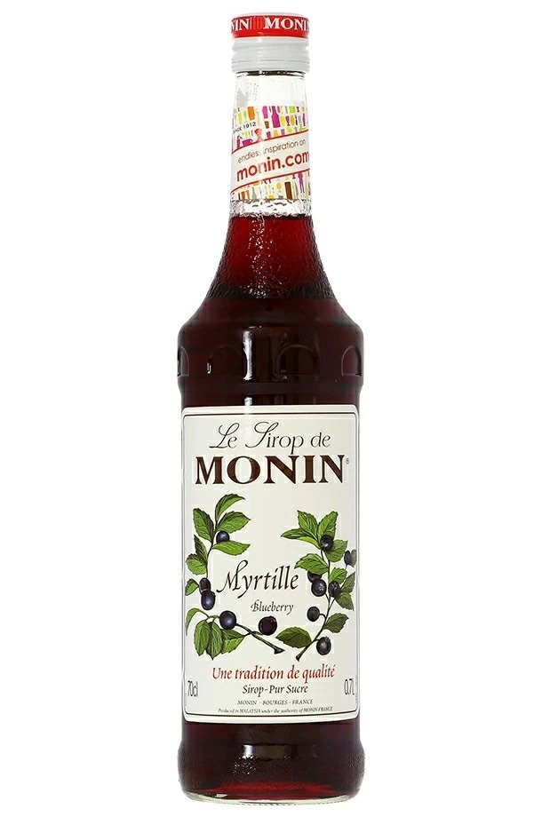 【送料無料】MONIN モナン ブルーベリー シロップ 700ml12本【ご注文は12本まで同梱可能】ノンアルコール シロップ