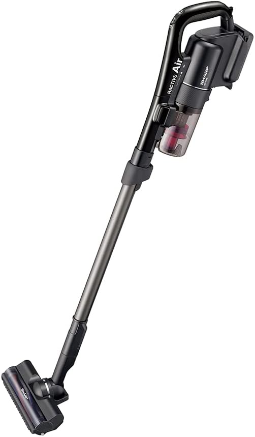 掃除機 コードレス スティッククリーナー ラクティブエア 軽量 スタンド付き 1.5kg ブラック EC-FR5-B