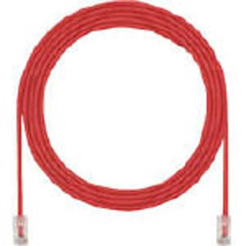 パンドウイット　カテゴリ6細径パッチコード 15m 赤　UTP28SP15MRD 5,338円