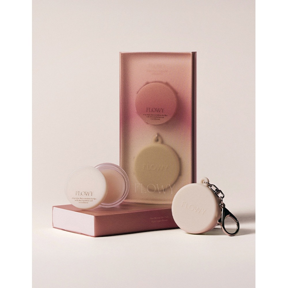 フローリー PDRN バイタル F リップバーム 5g & ボリュームキーリングセット