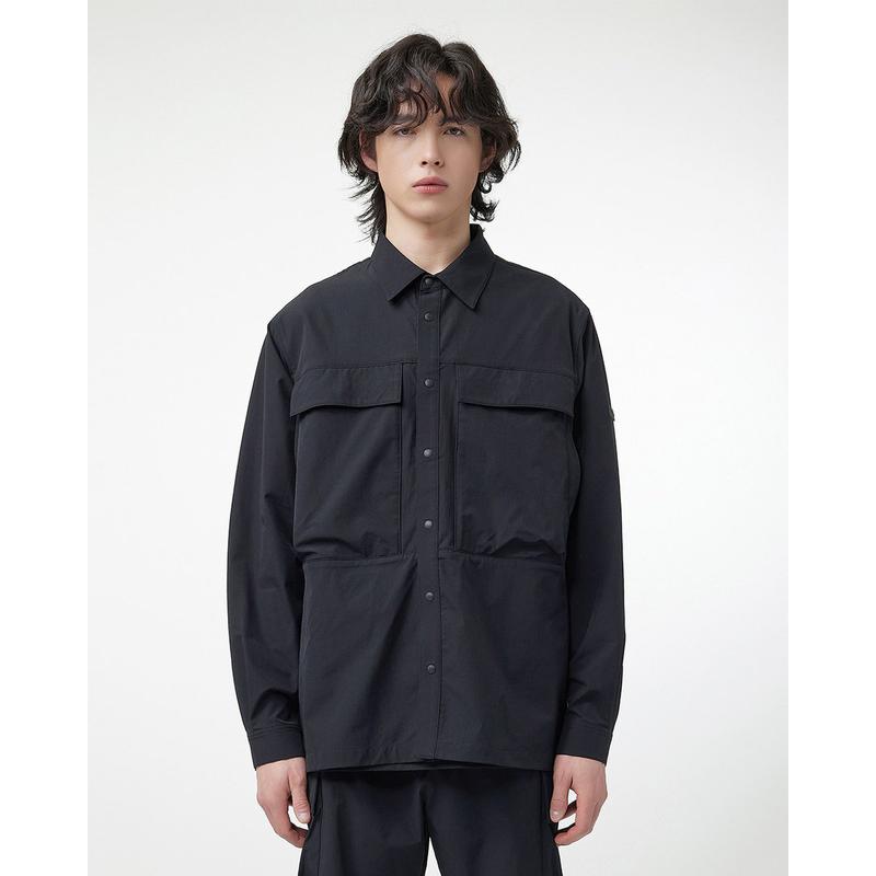 [MEN] ナイロンユーティリティポケットジャケット - HEM0004AJZ