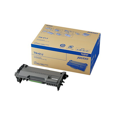 他サイト： ブラザー　brother　【純正】トナーカートリッジ 対応型番:HL-L5200DWHL-L5100DNMFC-L5755DW 他　TN-61Jの商品画像