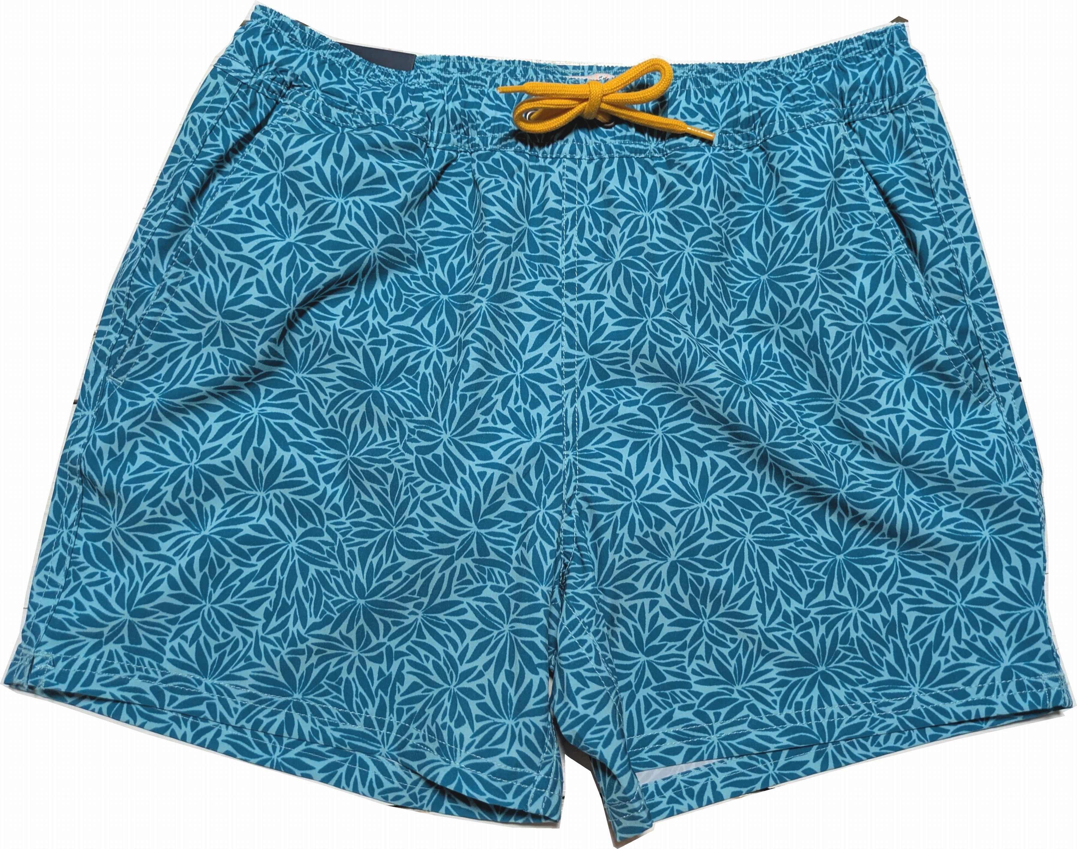 海水パンツ スイムパンツ サーフトランクス インナー付き水着 ブルー メンズ J.CREW 004