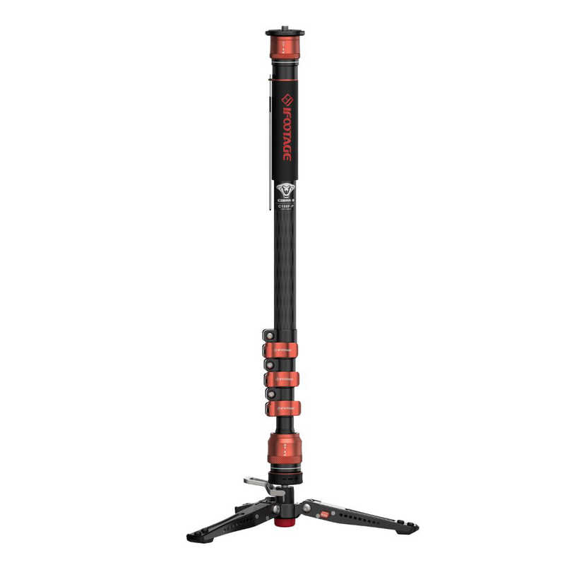 IFOOTAGE　自立式一脚 COBRA3 ［自立式 /4段 /カーボン］　CB3C180FP