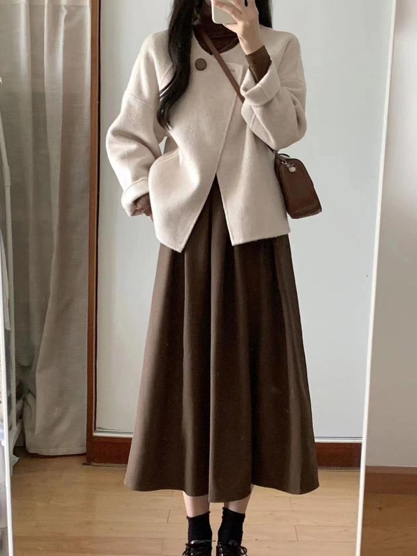 ニット ドレス 長袖 春夏 カジュアル トップス 春 夏 秋 冬 ロング セットアップ