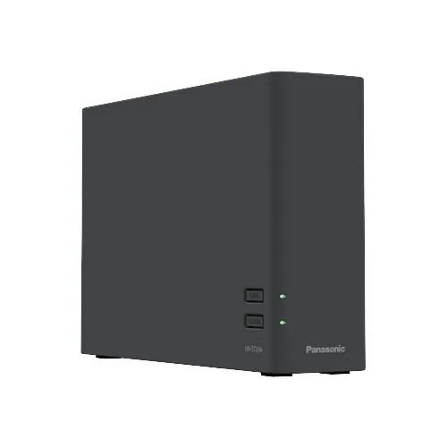 パナソニック UN-ST20A-H ネットワークレコーダー 2TB 3番組同時録画 小型&ワイヤレス ダークグレー