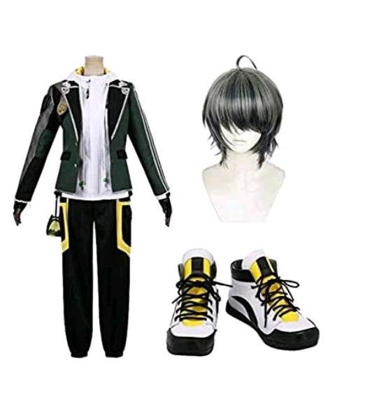 コスプレトークン刀剣乱舞クワナエコスプレコスチュームウィッグ＆シューズフェスティバル（女性XL）