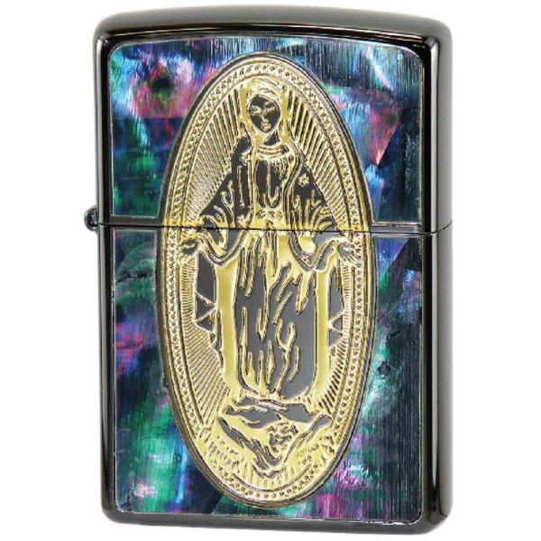 ZIPPO(ジッポー) ライター ゴッデスオブマーシー マリア ブラックニッケル　即納