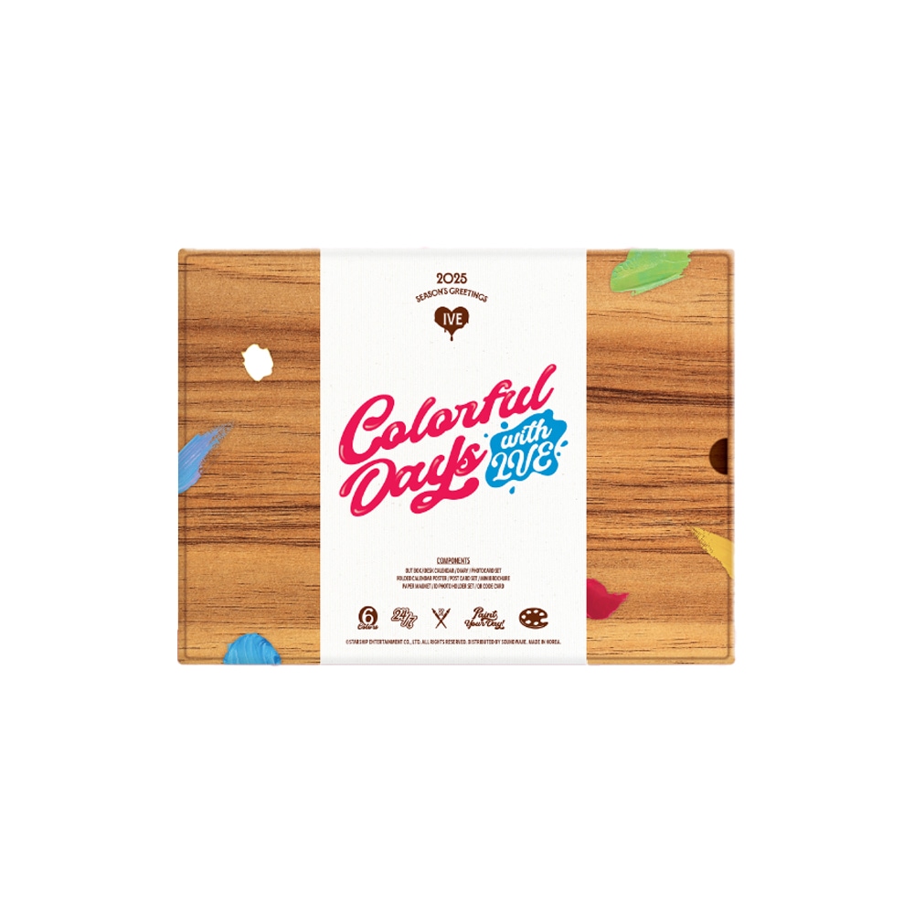 IVE Colorful Days with IVE - 2025 2025 Season’s Greetings シーズングリーティング