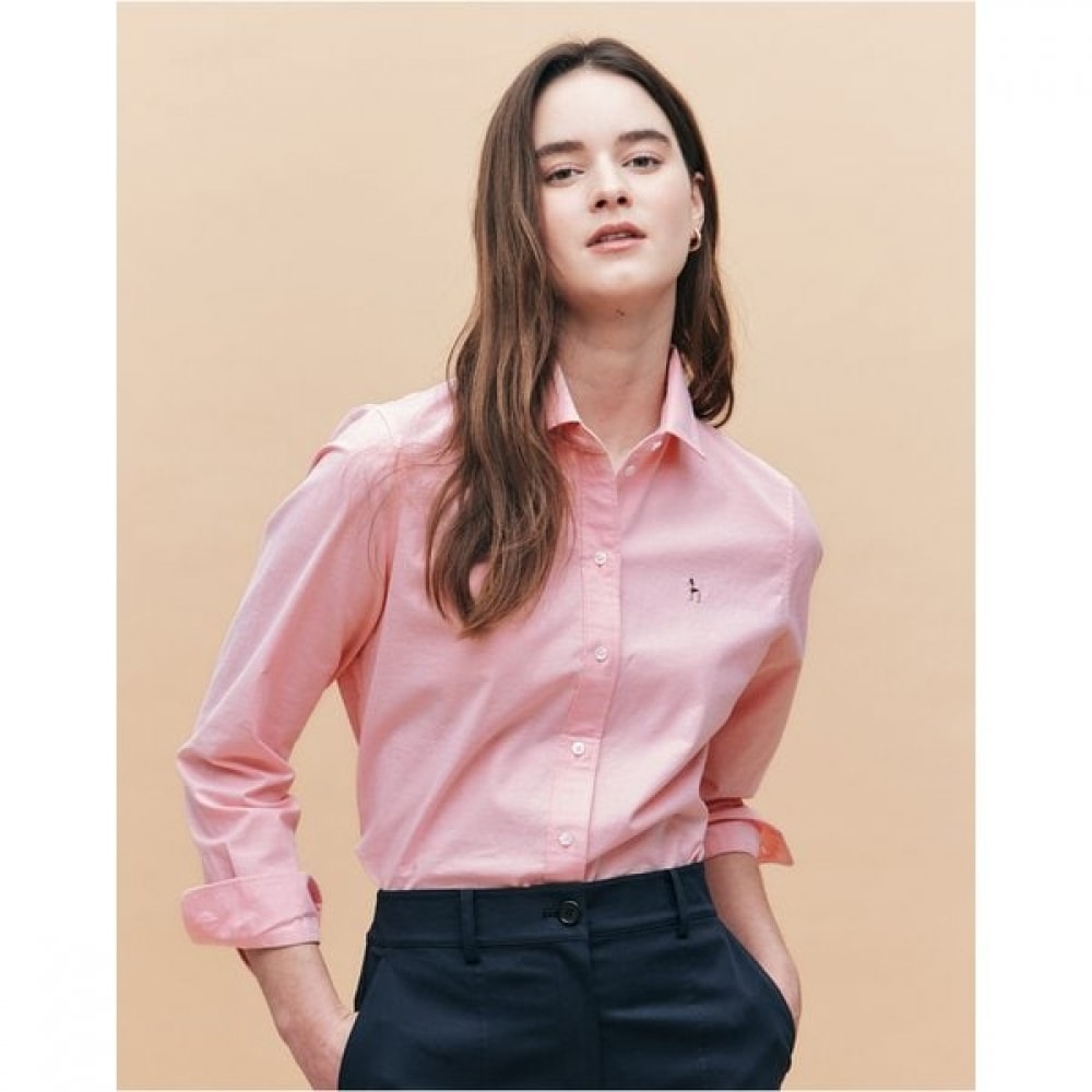 [25SS] [アイコニック] オックスフォードシャツレッド HSSH5AC14R2