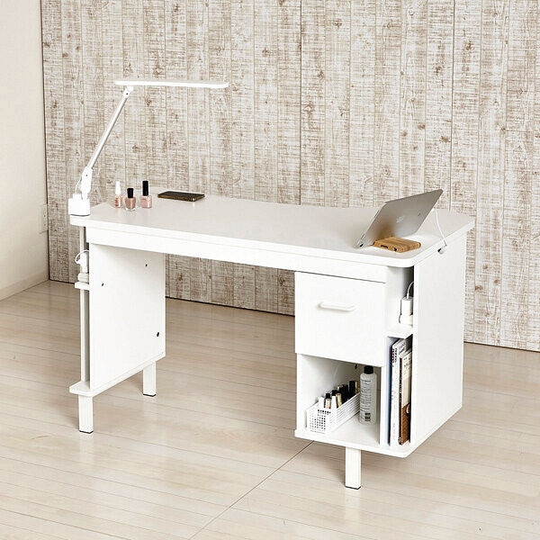 自宅がネイルショップに変身 ネイルデスク ネイルテーブル デスク ネイルサロン 学習机 ゲーミング 店舗用にも（302）