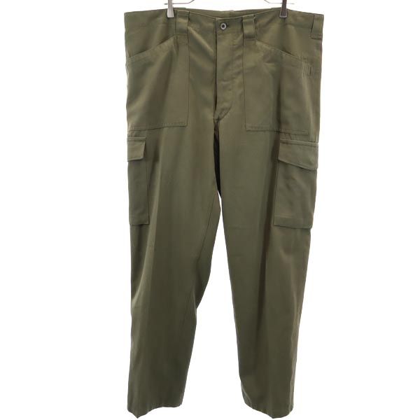 オーストリア軍 90s ミリタリー カーゴパンツ カーキ Austrian Army ボタンフライ メンズ 6,317円