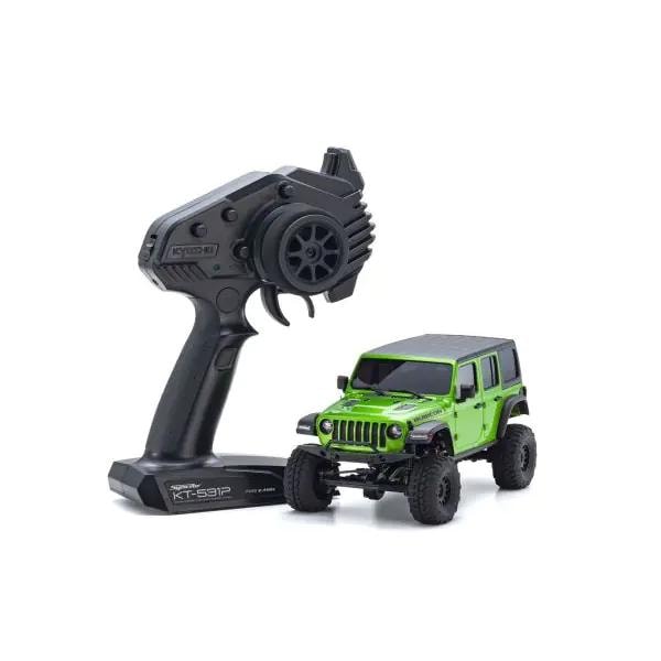 京商 ミニッツ4×4 レディセット ジープ ラングラー アンリミテッド ルビコン モヒート 32536GR ラジコン RC