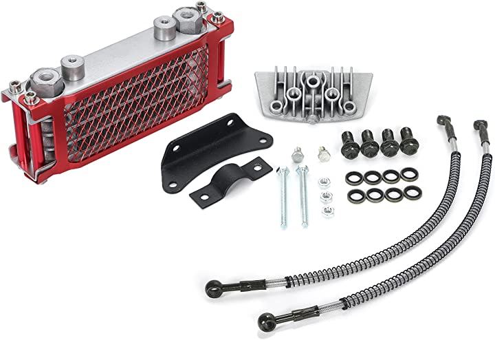 moriyoshiホンダ モンキー ゴリラ オイルクーラー キット 4段タイプ 冷却ラジエーター カ