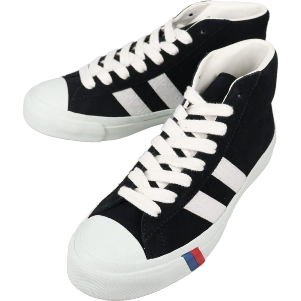 正規品 ロイヤルプラス スエード ハイ ブラック PN1121