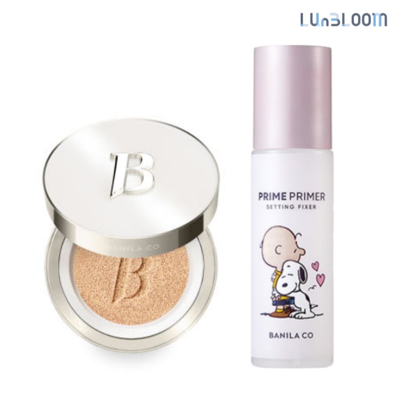 カバーリシャス アルティメット ホワイト クッション 14g+プライマー フィクサー 100ml(スヌーピーエディション ギフト)