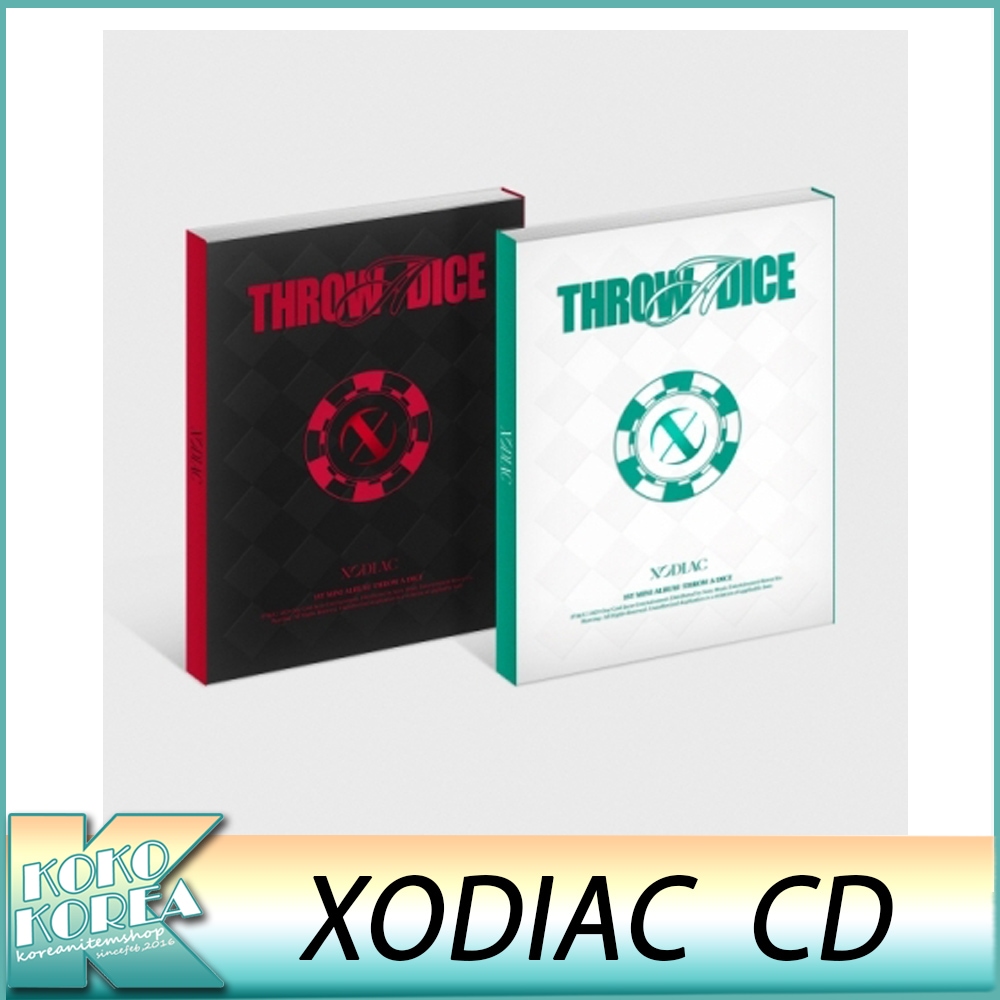 2種セット XODIAC 1STミニアルバム THROW A DICE