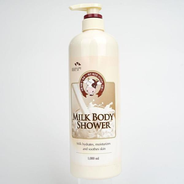 XBJ2I3J2柔らかい 牛乳 シャワー ボディクレンザー 大容量 1000ml