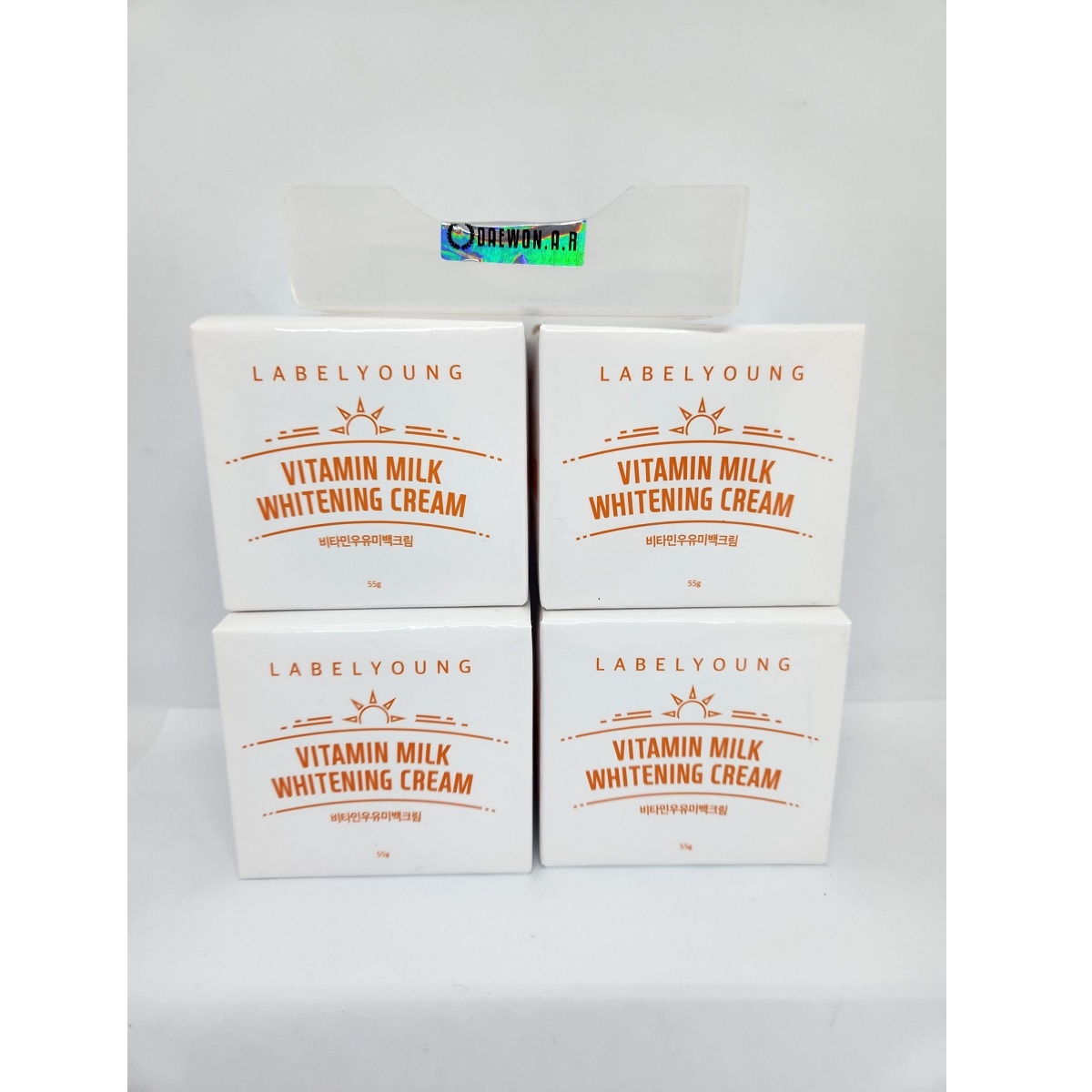 ラベルヨン ビタミンミルク ホワイトニング ビハククリーム 55g 3+1 合計4個 Kビューティー スキンケア