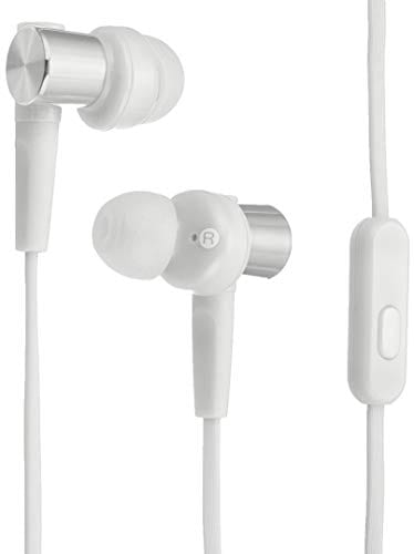 色：グレイッシュホワイト ソニー イヤホン MDR-XB55AP : カナル型 リモコンマイク付き