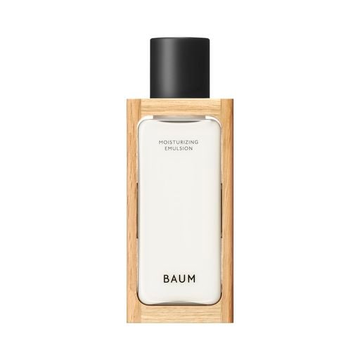 BAUM(バウム) モイスチャライジング エマルジョン N 100ML 乳液 森林浴のようなリフレッシュ感で包み込む清々しい天然ひのき香料をモダンに調香した香り スキンケア 保湿 素肌 森林浴 ユニセ