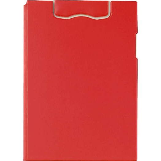 （まとめ買い）ライオン事務器 マグネットホルダー レオグリップ 2つ折り式 A4タテ No.300MG レッド 154-60 [x3]