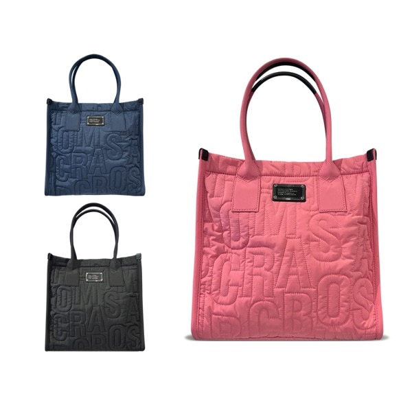 【Scarf* Free Gift】即発 正規品 USA直送 アウトレット レディース ロゴキルティング ハンドバッグ トートバッグ4S4HTT008H02 A4対応