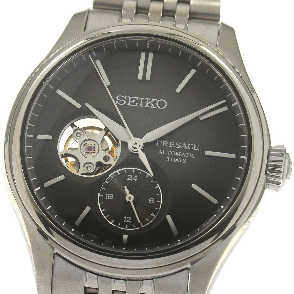 セイコー SEIKO SARJ009/6R5J-00C0 プレサージュ クラシックシリーズ 自動巻き メンズ 良品 _863058【中古】 62,150円