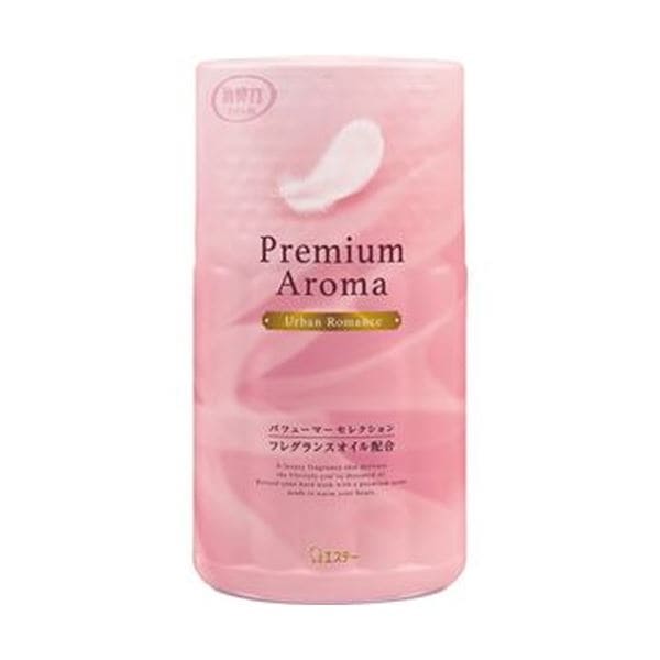 （まとめ）エステー トイレの消臭力 PremiumAroma アーバンロマンス 400ml 1セット（3個）10セット