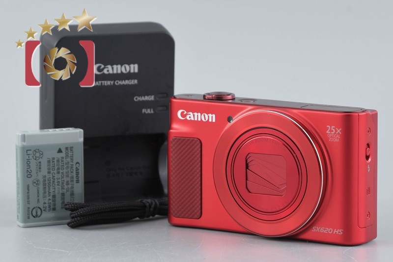 PowerShot SX620 HS レッド コンパクトデジタルカメラ