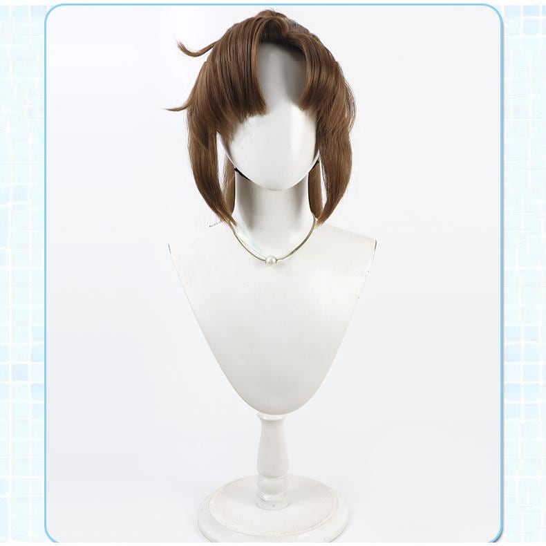 【新品開催 即納】忍たま乱太郎 善法寺伊作 ぜんぽうじ いさく コスプレ かつら 激安 WIG 高温耐熱 イベント アニメ 変装 ハロウィン仮装