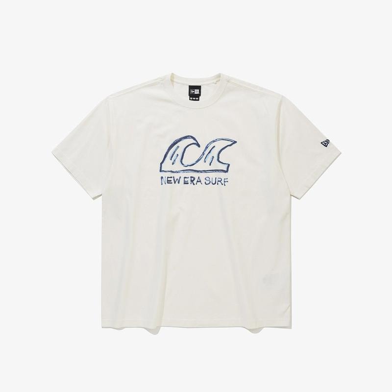 サーフアイコンTシャツ クリーム 14954624
