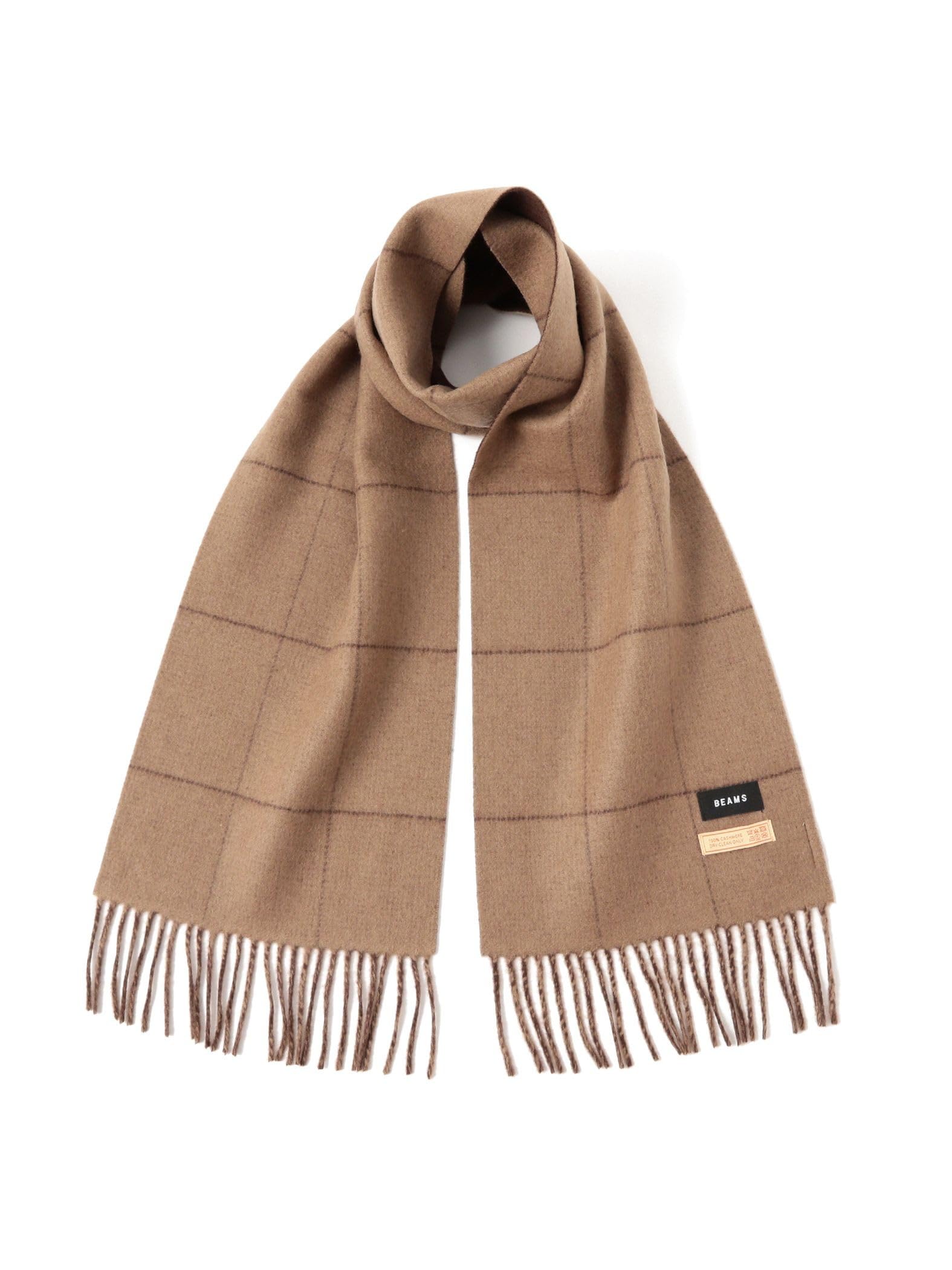 [ビームス] マフラー・スカーフ カシミヤ ウィンドウペンチェック マフラー メンズ 11450484445