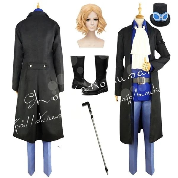 子供用 大人用 海賊王 ワンピース サボ コスプレ衣装 ウィッグ コス コスチューム 演出服 仮装 変装