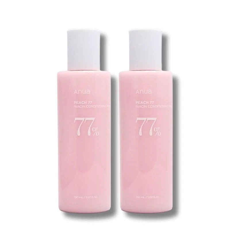 【1+1】 [正規品] 桃 77 ナイアシン コンディショニングミルク 150ml*2