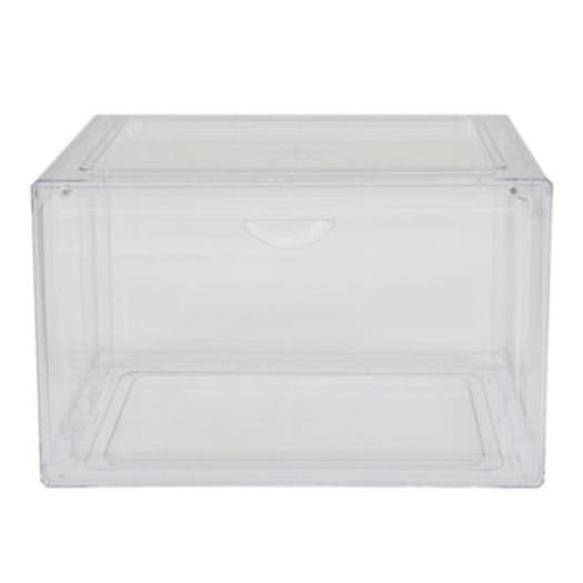 【倉庫直送】　クリアシューズボックス 4個セット