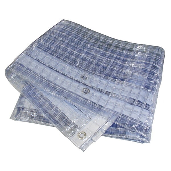 HE-5530-A ビニールカーテン耐候 2.0×1.8 四面ハトメ