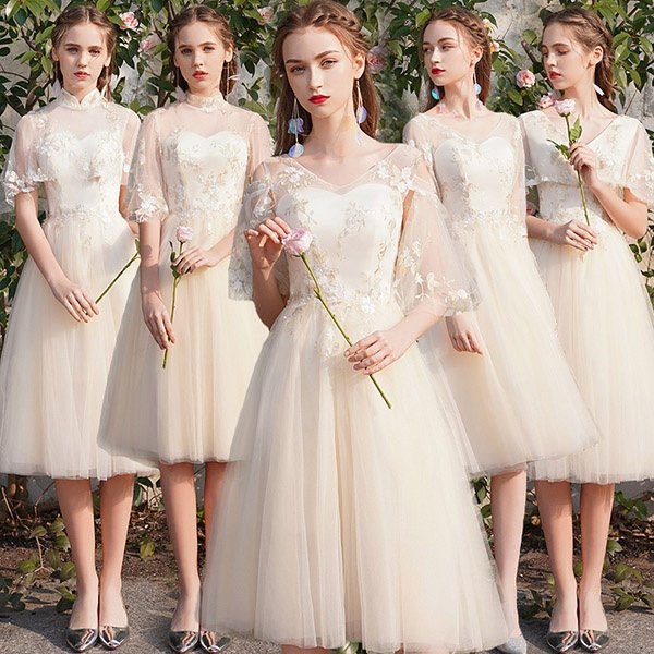 ブライズメイド ドレス 大人 ピアノ 発表会 ミモレ丈ドレス 演奏会 演奏会用ドレス ピアノ発表会 結婚式 高校生 パーティードレス 演奏会ドレス 大きいサイズ コンクール イブニングドレス ミモレ丈 5,333円