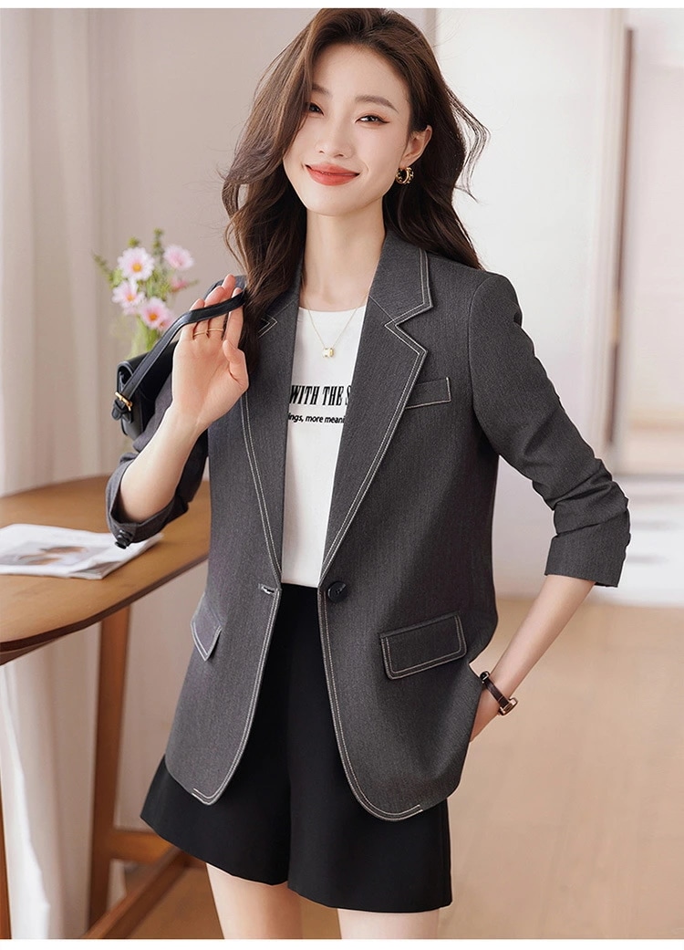 レディース ジャケット 長袖 スーツ アウター 通勤 夏 秋 新作 ショッピング用 おしゃれ