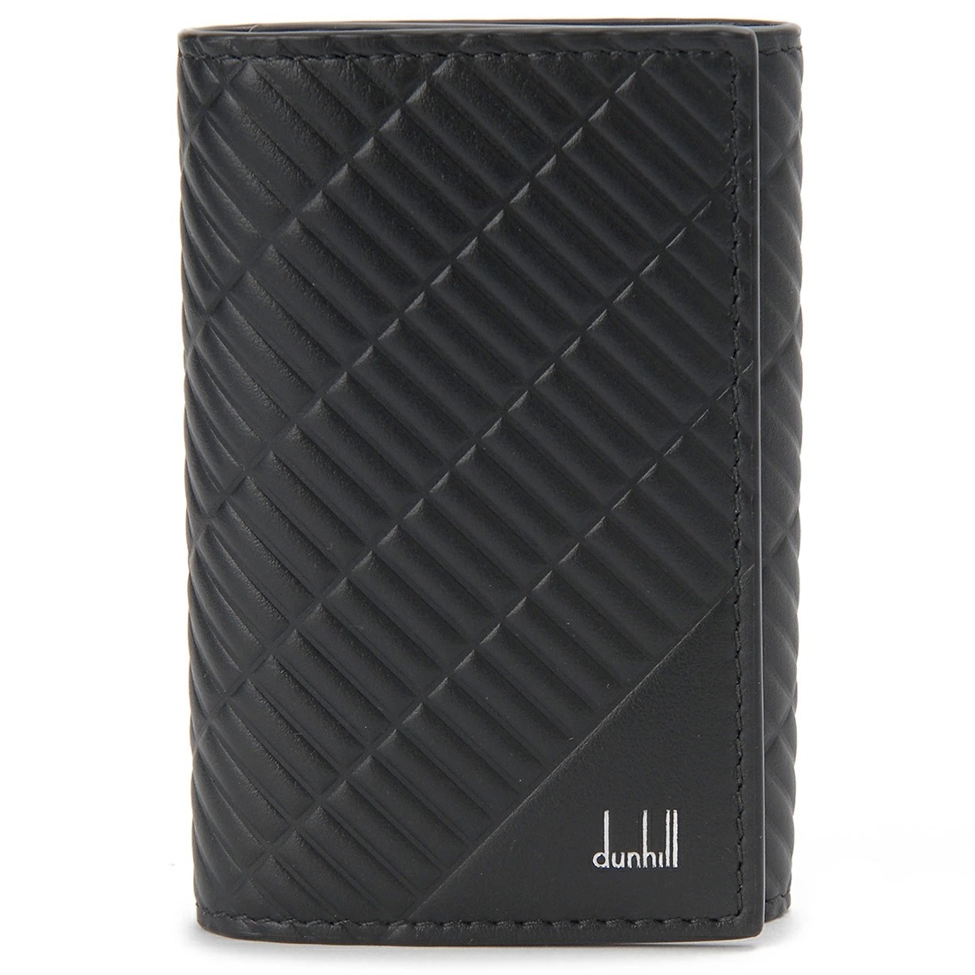 dunhill 24R2178PX001 CONTOUR ダンヒル コントゥア 6連キーケース カーフレザー ブラック×シルバー