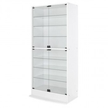 コレクションラックワイド ハイタイプ 奥行39cm本体 CR-T8339　W/ホワイト