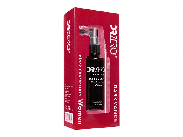 【ダークヴァンス ブラックコンセントレート 女性用 60ml】　年齢と共に気になり始める髪色をケアする頭皮と髪用のエッセンスです