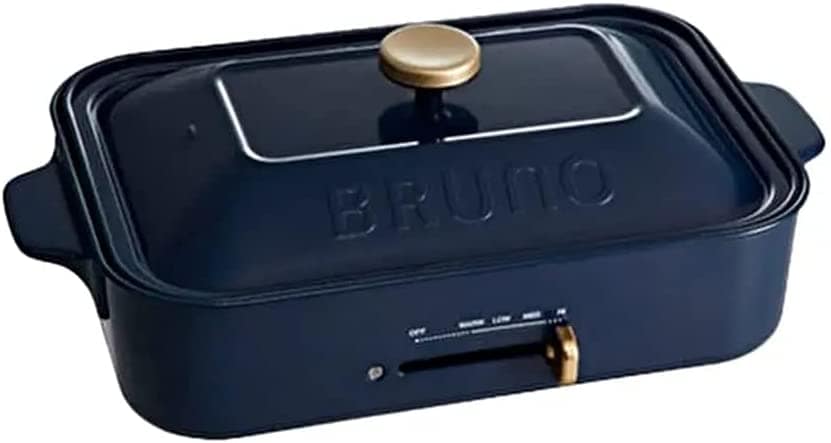 BRUNO ブルーノ コンパクトホットプレート ネイビー BOE021-NV