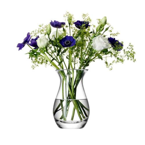 LSA(エルエスエー) フラワーベース(花器) クリア 高さ17.5cm G584-1
