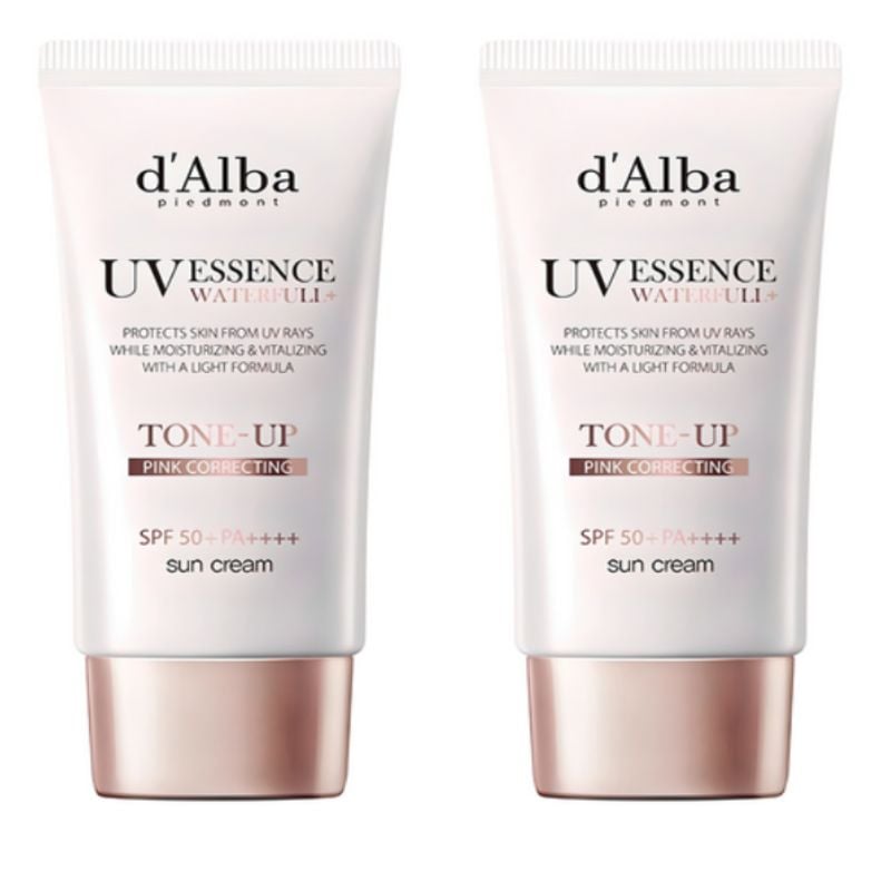 d’Alba ウォータフル トーンアップ サンクリーム SPF50+ PA++++ 50ml 1+1／水分トーンアップ・軽やかUVケア／韓国コスメ