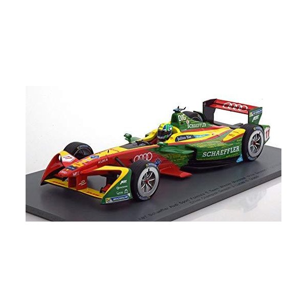 Spark Collectible Miniature Car, 18FE03, Green/Yellow/Red 並行輸入品