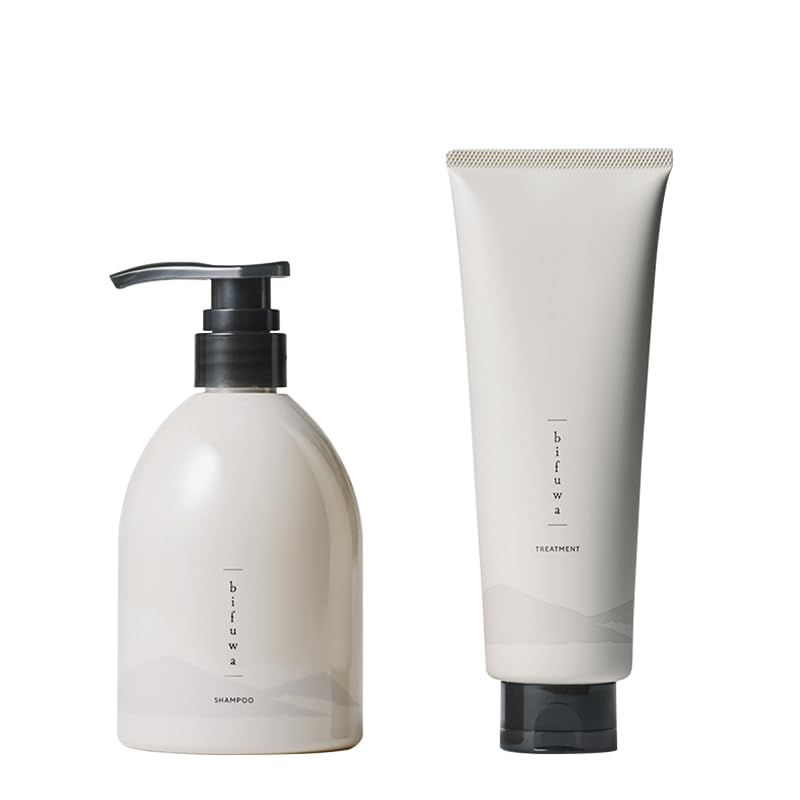 Bifuwa公式 ヘアシャンプー ＆ ヘアトリートメント 7つのフリー処方 天然シトラスの香り 480ml 240g パラベンフリー シリコーンフリー 毎日のケアだからこそよりナチュラル